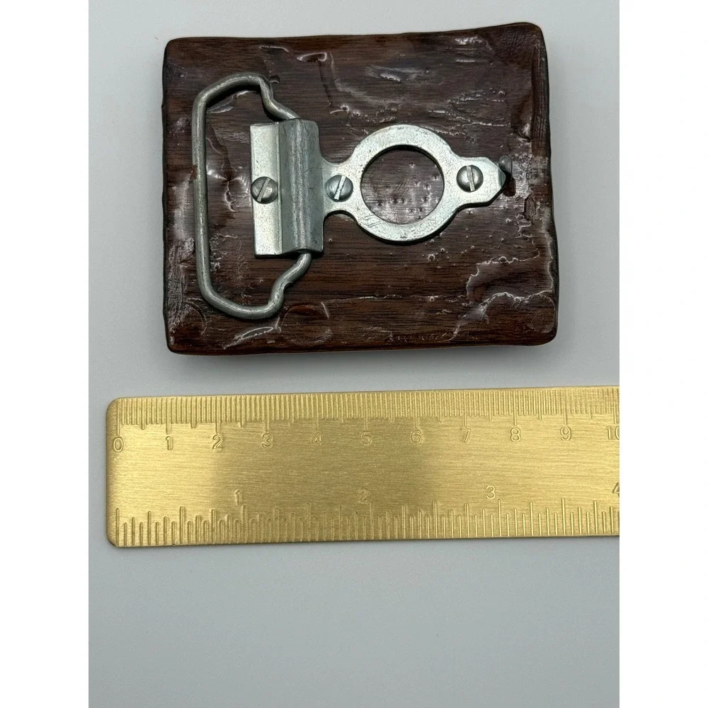 Vintage U.S. Army Teampack Belt Buckle 3.25